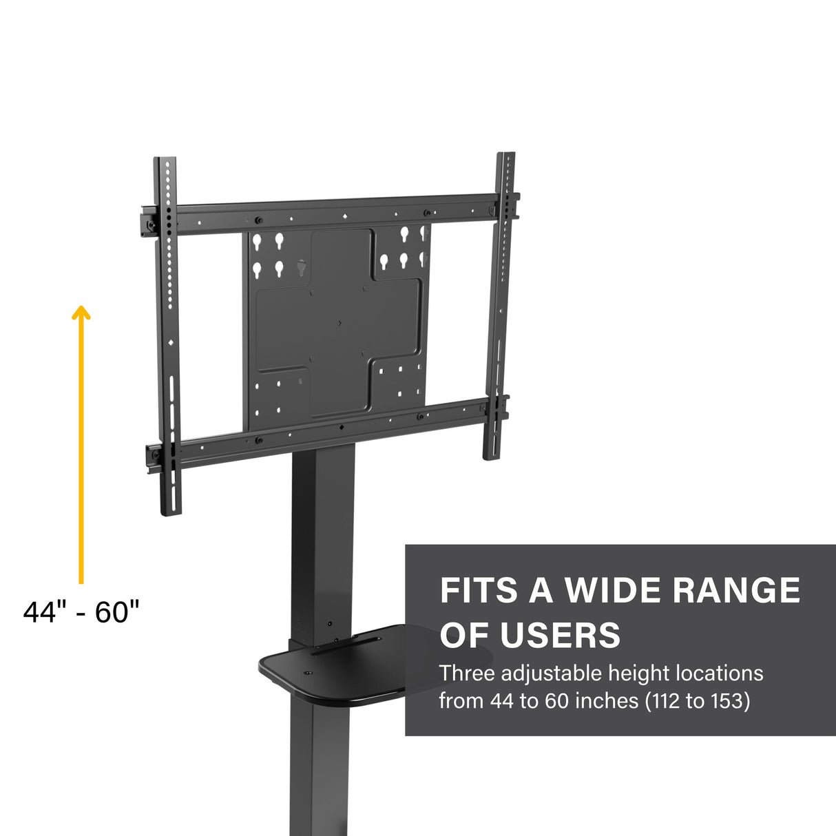 Chief Fit Mobile Cart for Interactive Displays