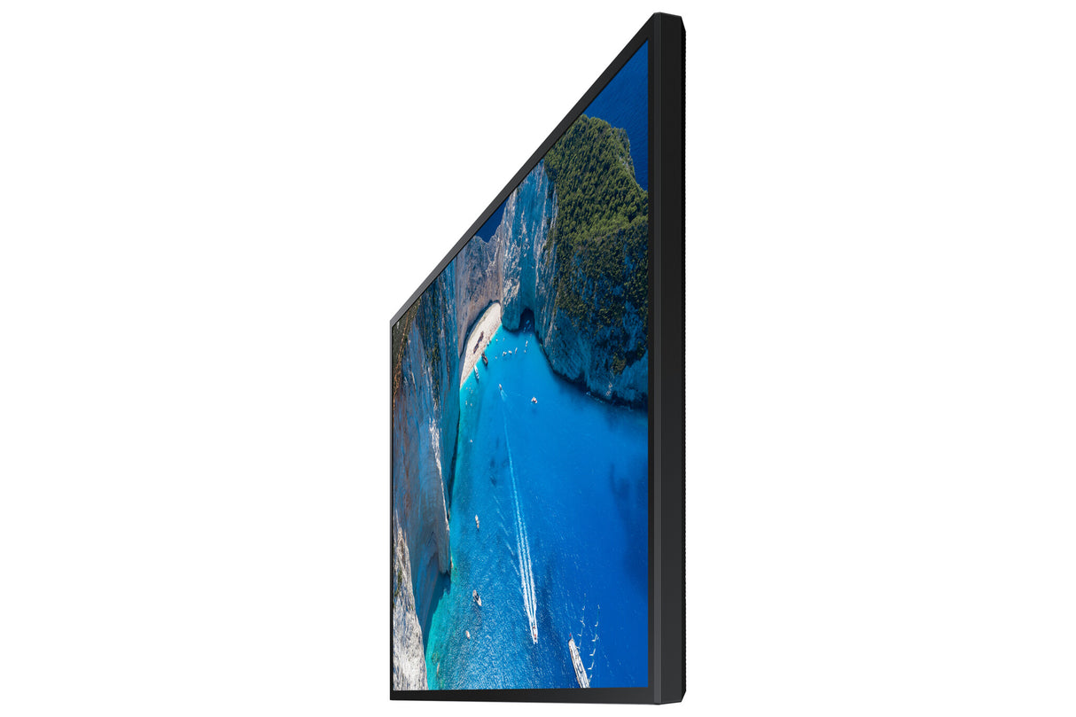 Samsung OM75A Digital signage flat panel 190.5 cm (75") LCD Wi-Fi 4000 cd/m² 4K Ultra HD Black Built-in processor Tizen 5.0 24/7