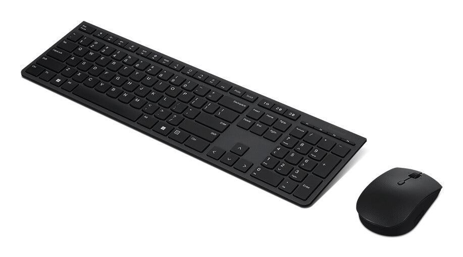 Lenovo 4X31K03968 keyboard Mouse included Office RF Wireless + Bluetooth US English Grey