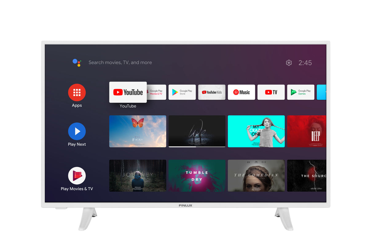 FINLUX 50" ANDROID UHD LED TV, HVID