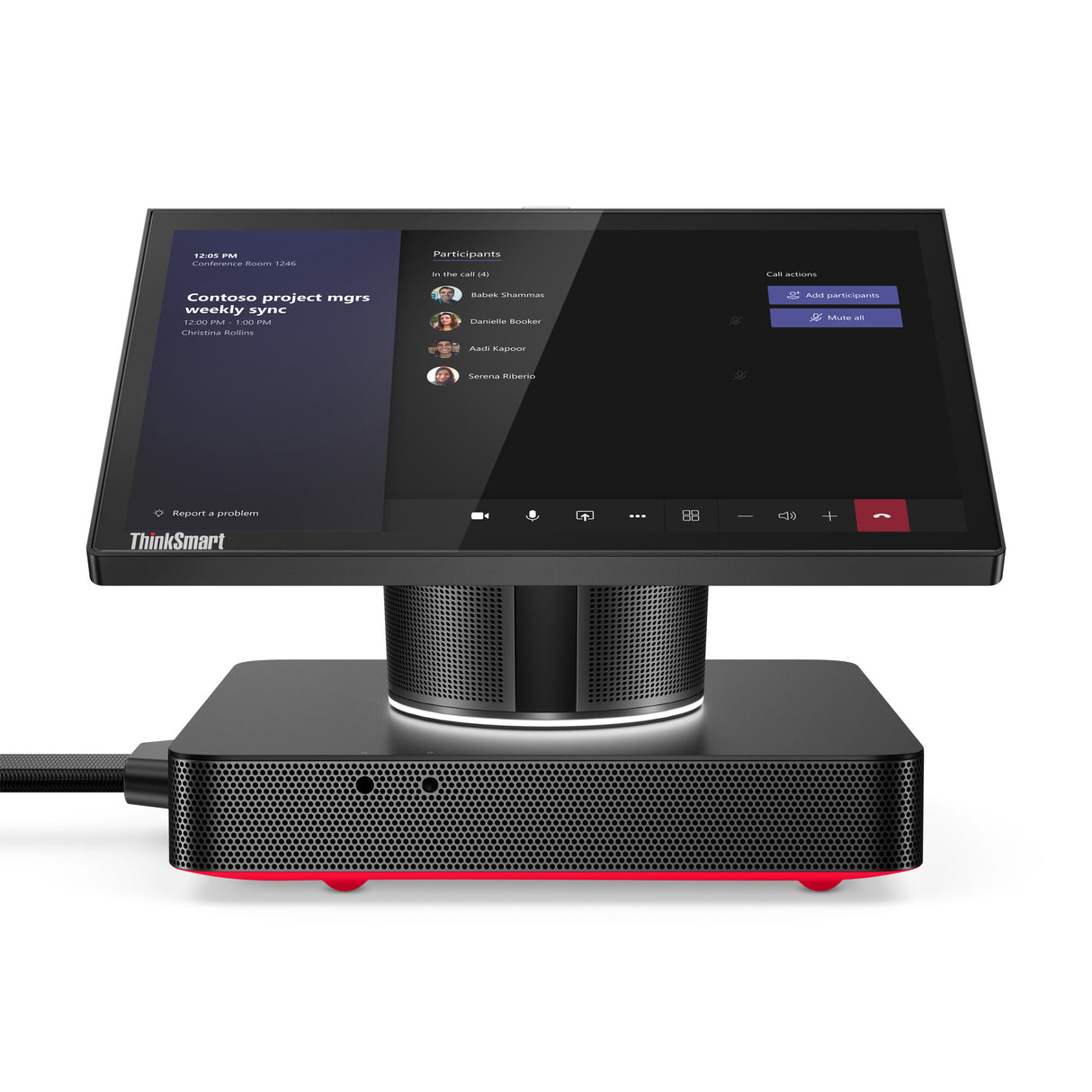 Lenovo ThinkSmart Hub Intel® Core™ i5 i5-8365UE 25.6 cm (10.1") 1920 x 1200 pixels Touchscreen All-in-One PC 16 GB DDR4-SDRAM 256 GB SSD Windows 11 IoT Enterprise GAC Wi-Fi 5 (802.11ac) Black