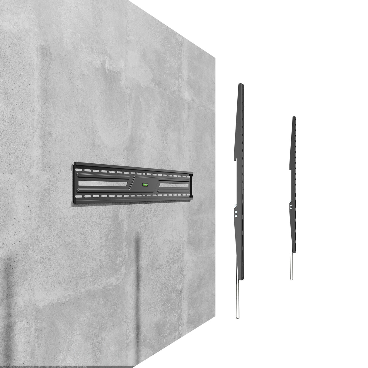 Deltaco ARM-1152-B TV mount/stand 2.54 m (100") Black