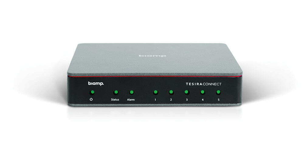 Biamp Tesira CONNECT TC-5 Ethernet LAN Black, Grey, Red
