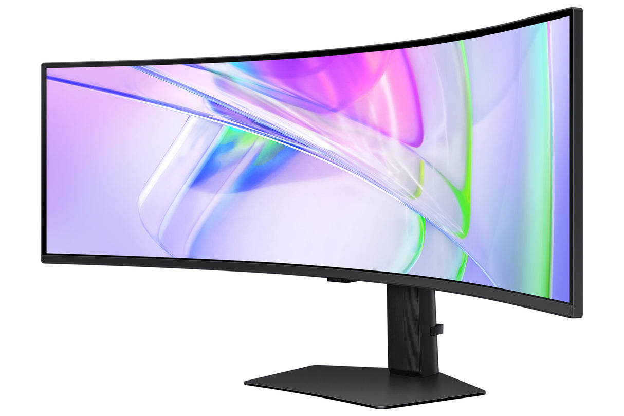 Samsung S95UC computer monitor 124.5 cm (49") 5120 x 1440 pixels Dual QHD LCD Black