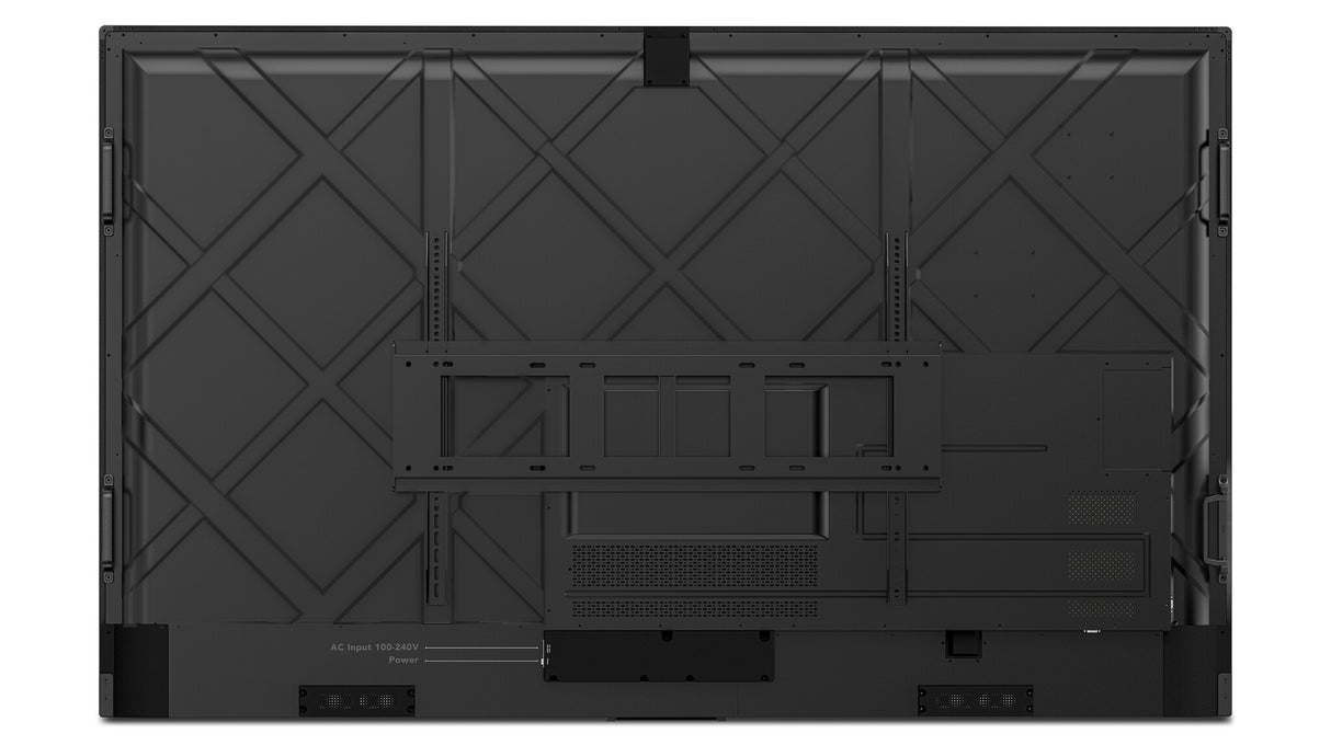 Lenovo ThinkVision T86 computer monitor 2.18 m (86") 3840 x 2160 pixels 4K Ultra HD LED Touchscreen Black
