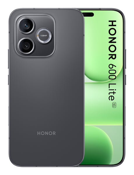 Honor 600 Lite 16.8 cm (6.6") Dual SIM Android 16.0 5G USB Type-C 8 GB 128 GB 6520 mAh Black