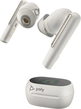 Poly Voyager Free 60+ UC White Touchscreen Charge Case for BT700 USB-A Adapter