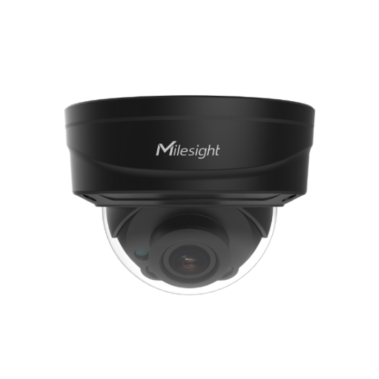 Milesight Pro AI Dome IP kamera – 4K - Sort