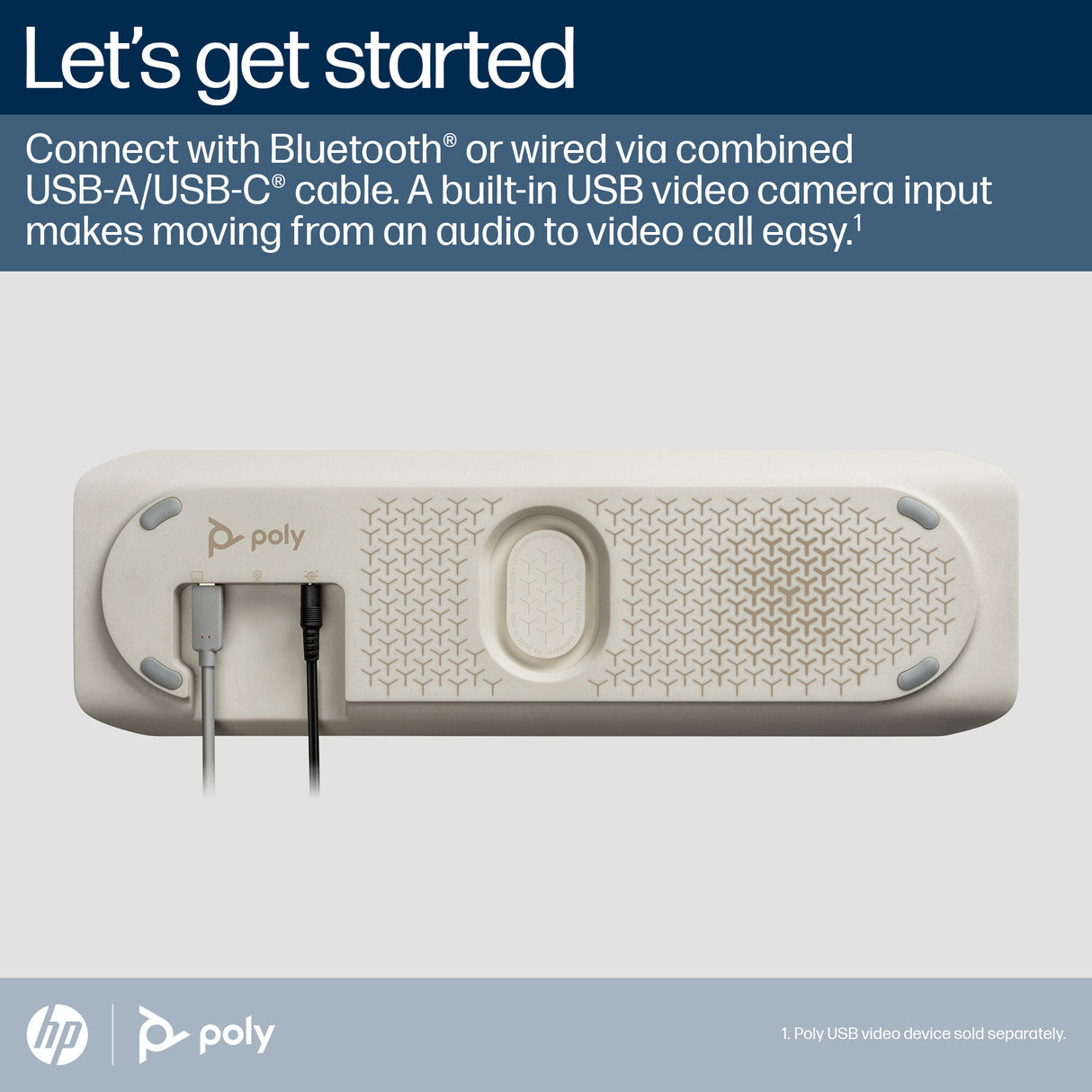 Poly Sync 60 Microsoft Teams Certified Speakerphone