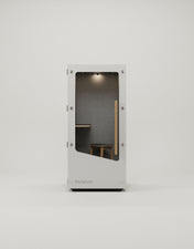 Mutebox One Hvid dør / Classic Oak