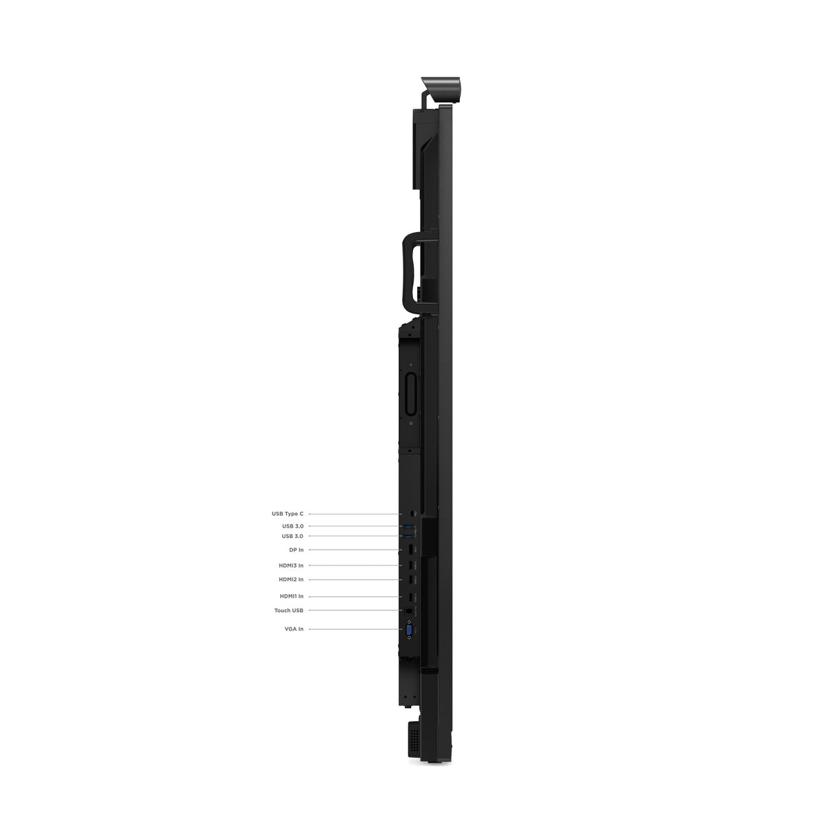 Lenovo ThinkVision T75 computer monitor 190.5 cm (75") 3840 x 2160 pixels 4K Ultra HD LED Touchscreen Black