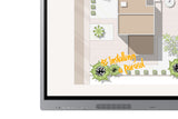 Samsung WE86FX interactive whiteboard 2.18 m (86") 3840 x 2160 pixels Touchscreen Grey HDMI