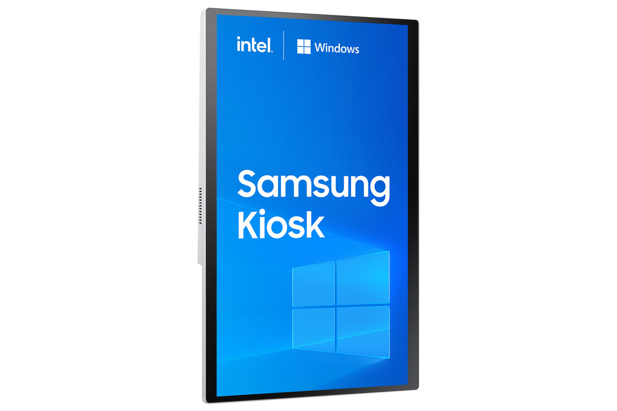 Samsung KM24C-5 Kiosk design 61 cm (24") LED 250 cd/m² Full HD White Touchscreen Built-in processor Windows 10 IoT Enterprise 16/7