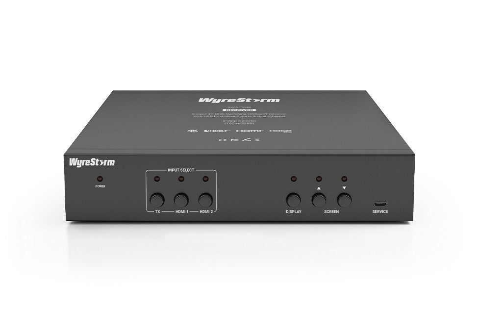 WyreStorm SW-515-RX AV forlænger AV-modtager Sort