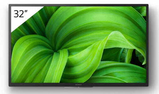Sony FWD-32W8001 Signage Display Digital signage flat panel 81.3 cm (32") LED Wi-Fi 380 cd/m² WXGA Black Built-in processor Android 10