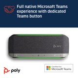 Poly Sync 40+ Microsoft Teams Certified USB-A USB-C Speakerphone +BT700 USB-A Adapter