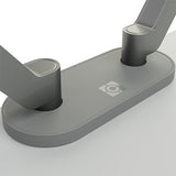 Chief Koncīs Monitor Arm Mount, Dual, Silver