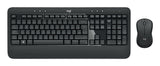 LOGITECH MK540 Advanced Keyboard and mouse set wireless 2.4 GHz QWERTY (UK)