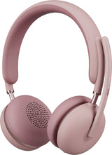 Logitech Zone Wireless 2 Headset Kabel & trådløs Kontor/Callcenter USB Type-C Bluetooth Lyserød