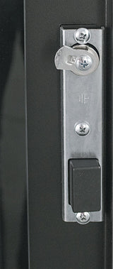 Intellinet 19" Network Cabinet - Free Standing, 42U, 800x800mm (width x depth), Black, Assembled, Max 1500kg, Multi-Point Door Lock, One Lock Per Side Panel, Usable Depth 123 to 573mm, IP20 rated, Rack, Steel