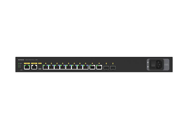 NETGEAR GSM4212PX Administreret L2/L3 Gigabit Ethernet (10/100/1000) Strøm over Ethernet (PoE) 1U Sort