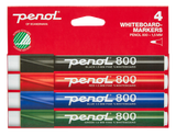 Penol 800 Whiteboard Marker - 4 farver
