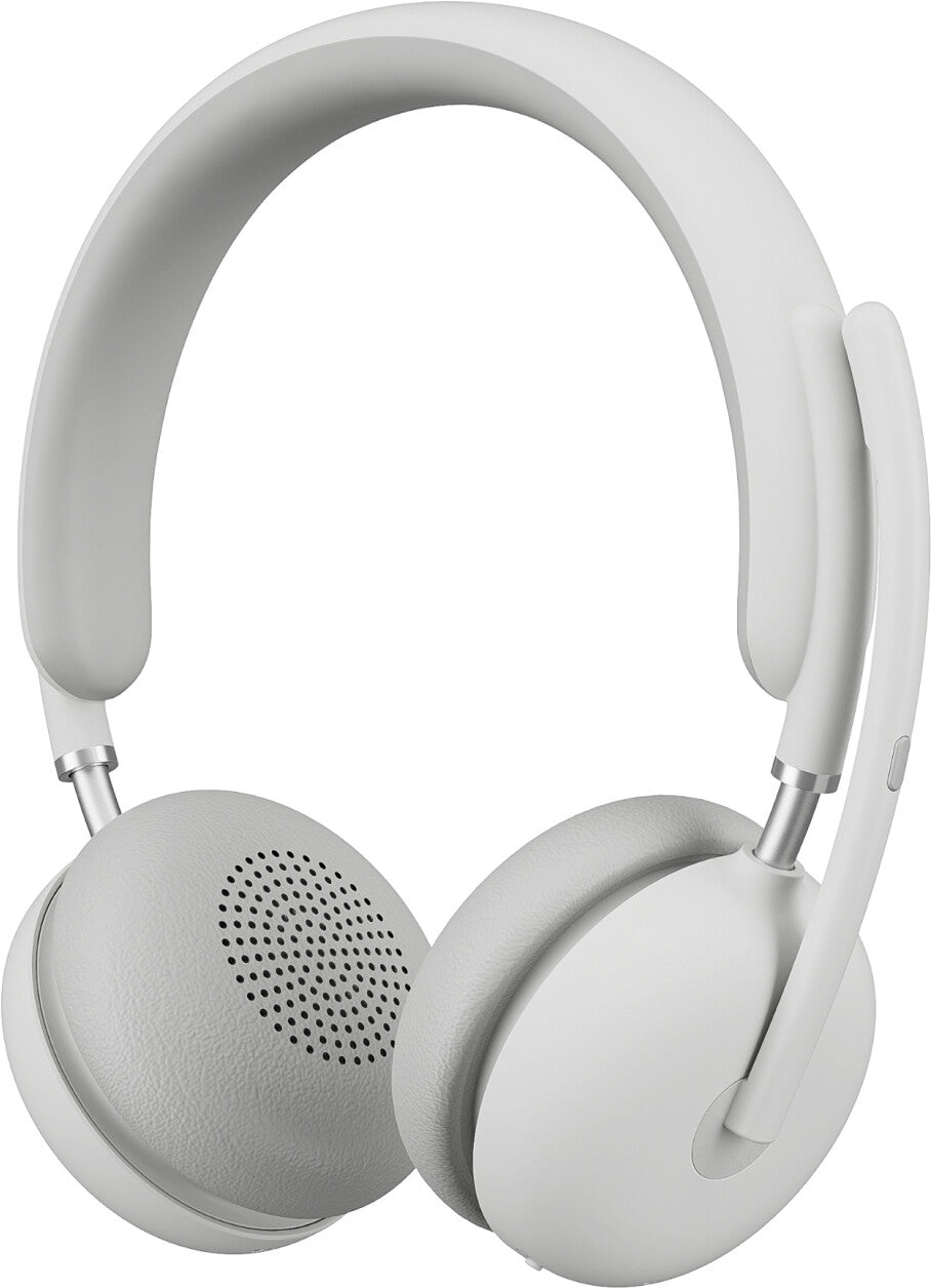 Logitech Zone Wireless 2 Headset Kabel & trådløs Kontor/Callcenter USB Type-C Bluetooth Hvid