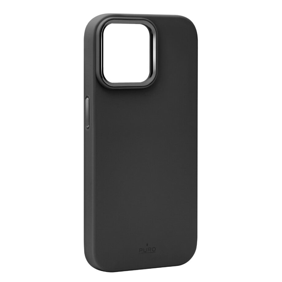 Puro iPhone 15 Pro silicone cover ICON MAG PRO, black