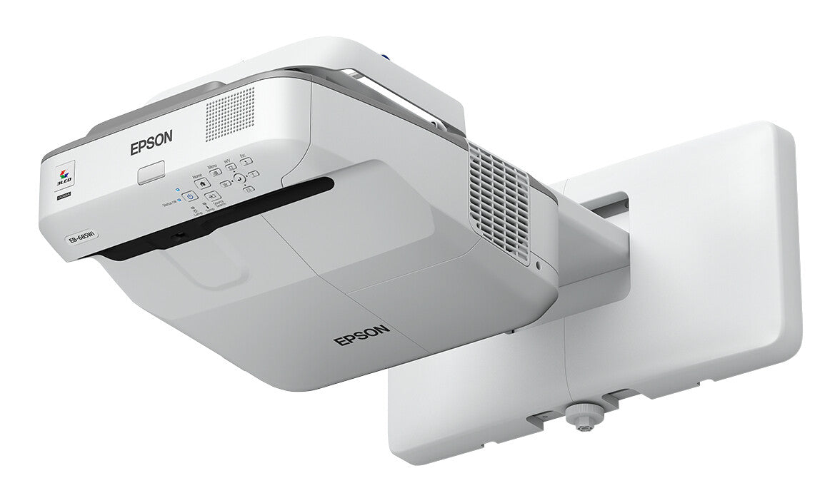 Epson EB-685W Ultra short throw projector 3500 ANSI lumens 3LCD WXGA (1280x800) White, Grey