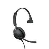 Jabra Evolve2 40 SE Headset Wired Head-band Office/Call center USB Type-C / USB Type-A Black