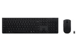 Lenovo 4X31K03940 keyboard Mouse included RF Wireless + Bluetooth Danish Black