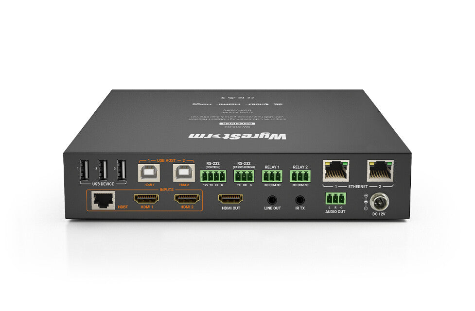 WyreStorm SW-515-RX AV forlænger AV-modtager Sort