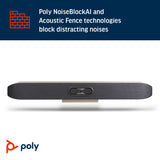 Poly Studio X50 All-In-One Video Bar with TC8 Controller Kit