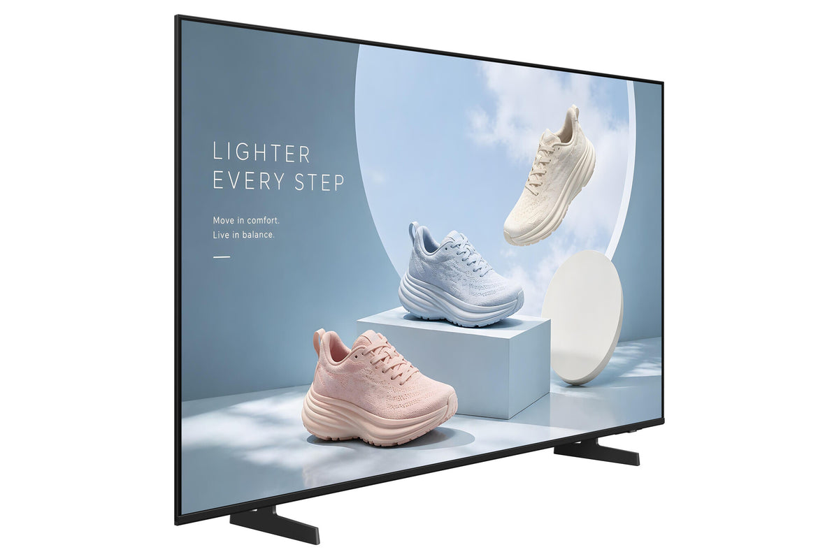 Samsung BE50HX-H Digital signage flat panel 127 cm (50") LCD Wi-Fi 4K Ultra HD Black Tizen 16/7