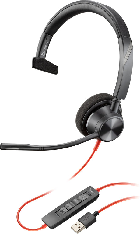 POLY Blackwire 5220 USB-A-stereoheadset (bulk)
