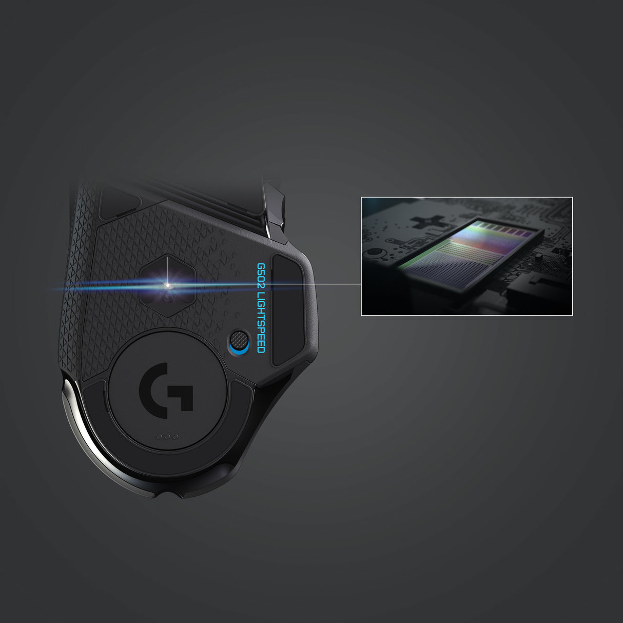 Logitech G G502 Lightspeed mus Spil Højre hånd RF trådløst 25600 dpi