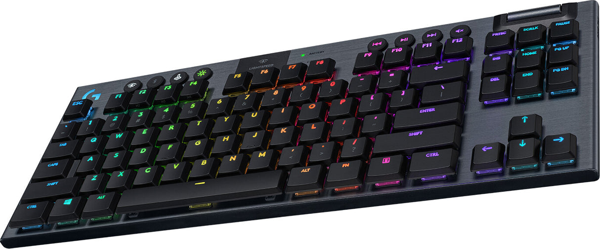 Logitech G G915 TKL Tenkeyless LIGHTSPEED Wireless RGB Mechanical Gaming Keyboard - GL Tactile