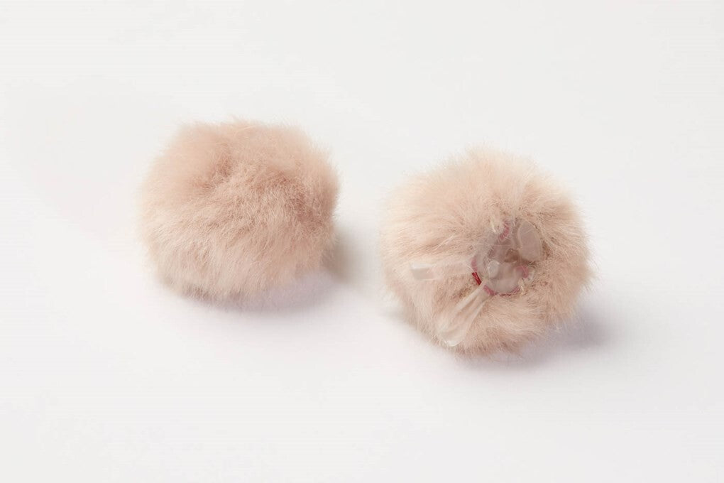 DPA Microphones AIR1 Fur Windscreen, Beige, Small, 2 pcs