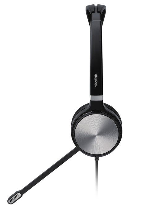 Yealink UH36 Dual Teams USB-C Headset Wired Head-band Office/Call center USB Type-C Black, Silver