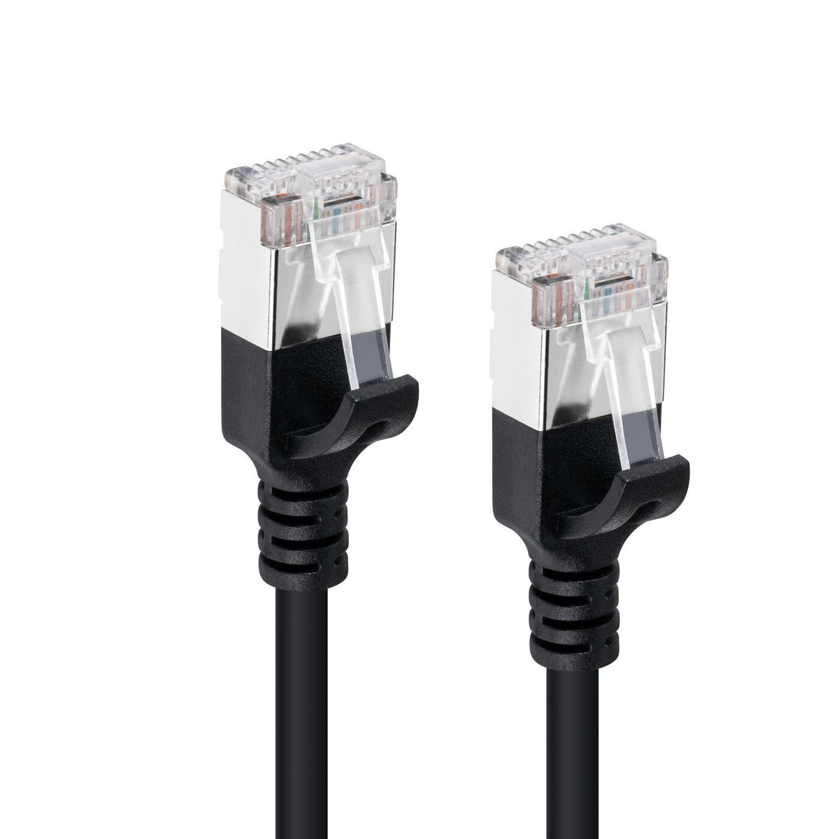 Microconnect V-FTP6A02S-SLIM networking cable Black 2 m Cat6a U/FTP (STP)