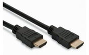 Mercodan HDMI kabel 2,0m sort 2.0, ethernet, Ultra HD & 3D