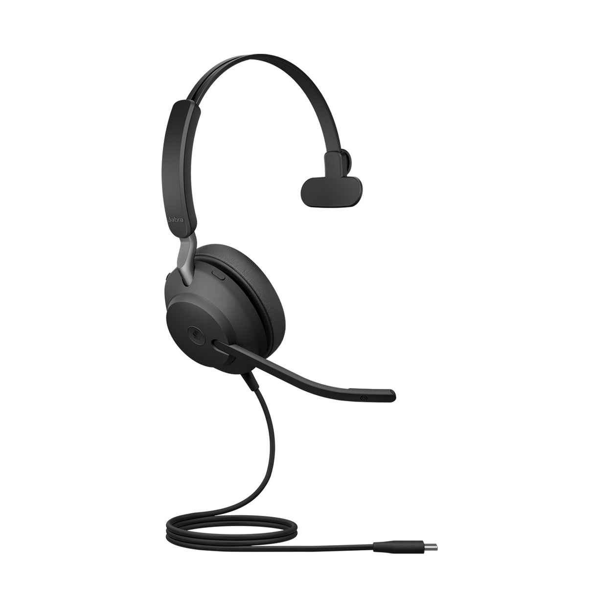 Jabra Evolve2 40 SE Headset Wired Head-band Calls/Music USB Type-C / USB Type-A Black