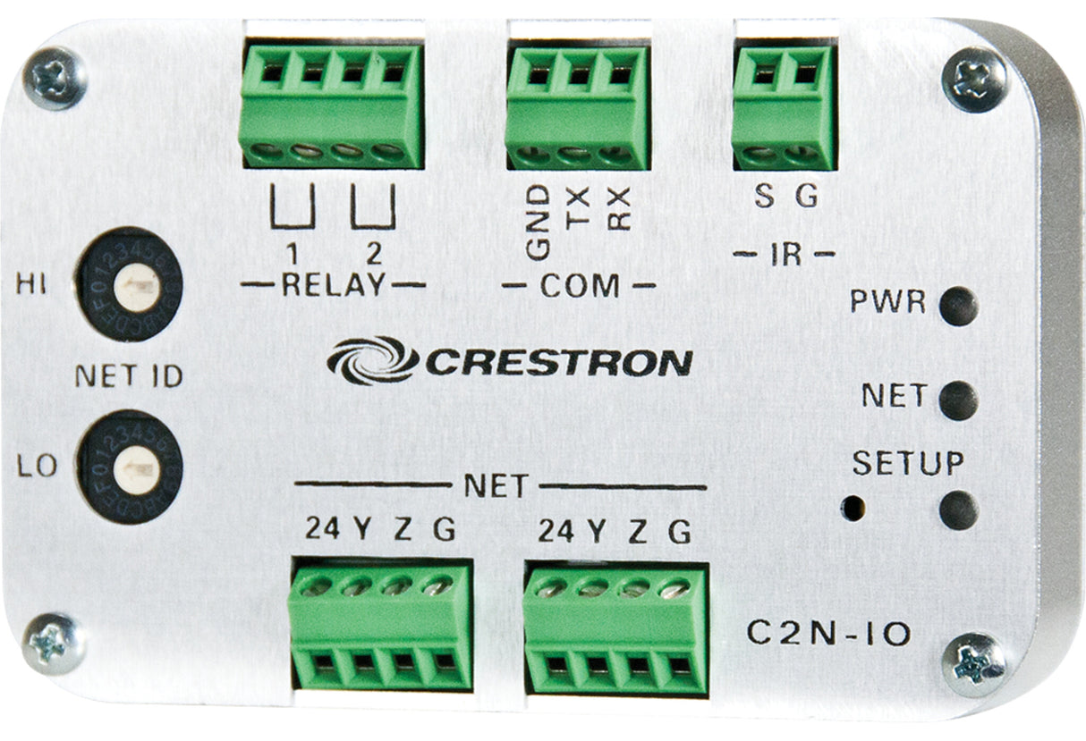 Crestron C2N-IO digital/analogue I/O module Analog Relay channel