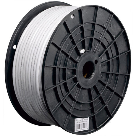 Mercodan 245215 coaxial cable 100 m White