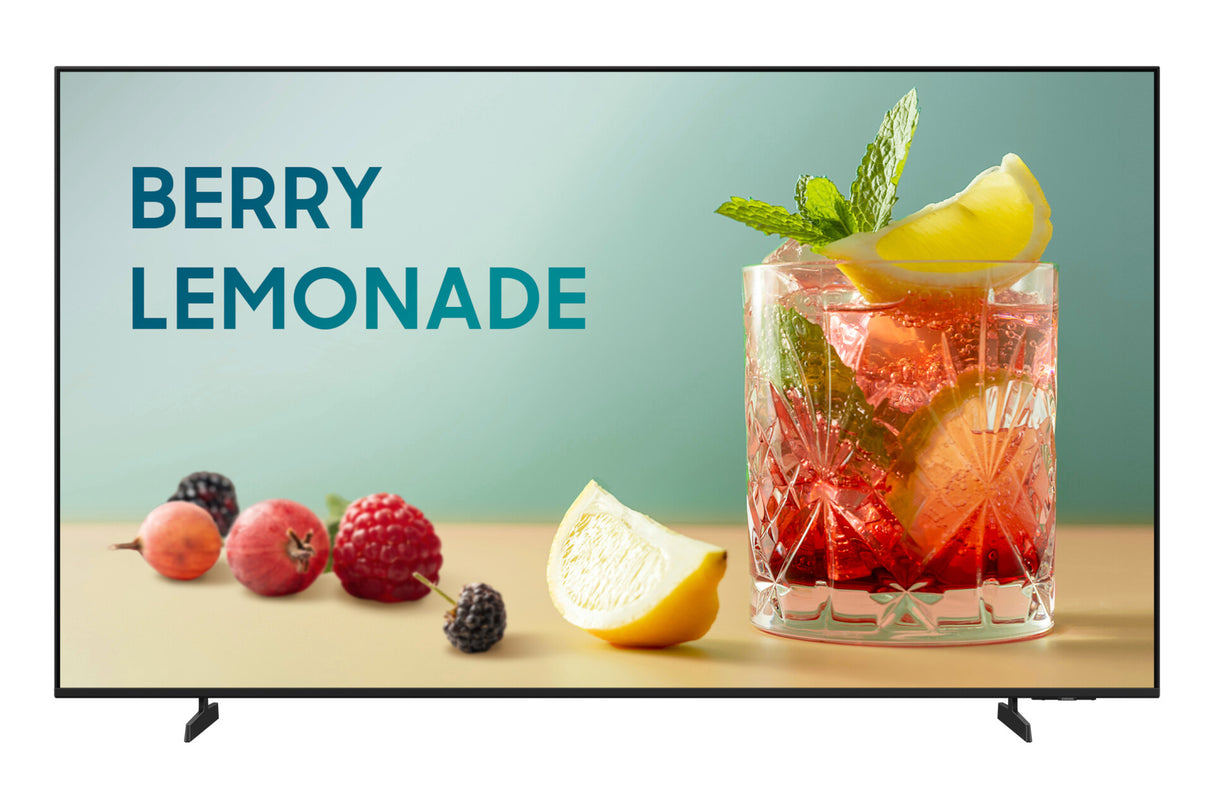 Samsung BE55FX-H Digital signage flat panel 139.7 cm (55") LED Wi-Fi 4K Ultra HD Black Built-in processor Tizen 16/7