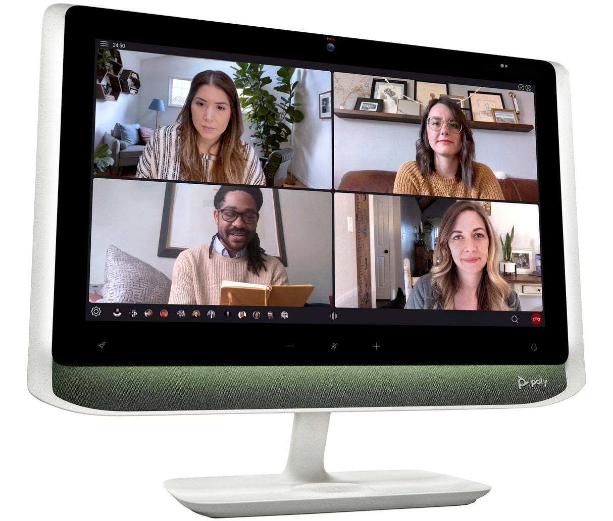 Poly Studio P21Personal Meeting FHD Display 54.6 cm (21.5") 1920 x 1080 pixels White
