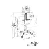 Erard KANA1200L Wall mount White, Black