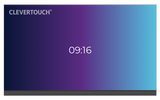 Clevertouch 138”, 1.5mm CleverWall LED Bundle, inc wall frame mount