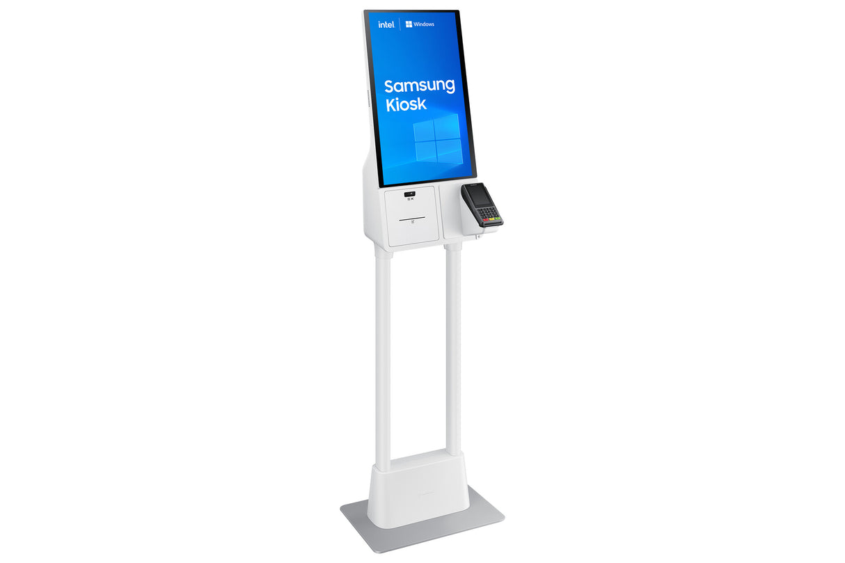 Samsung KM24C-5 Kiosk design 61 cm (24") LED 250 cd/m² Full HD White Touchscreen Built-in processor Windows 10 IoT Enterprise 16/7