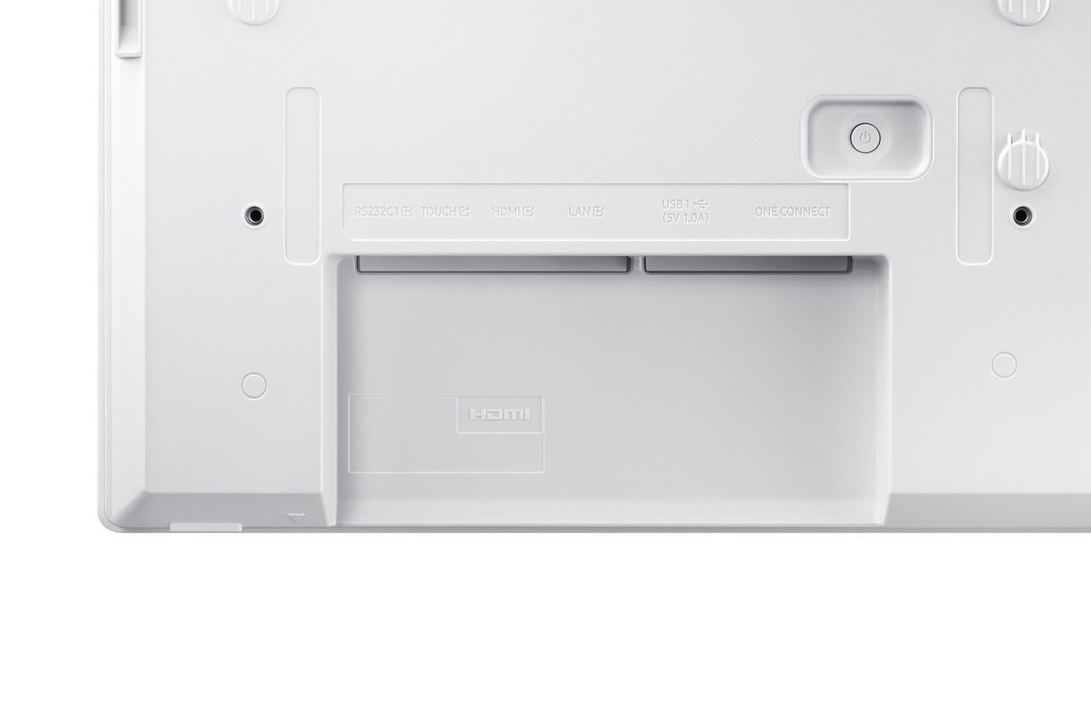 Samsung KM24C-5 Kiosk design 61 cm (24") LED 250 cd/m² Full HD White Touchscreen Built-in processor Windows 10 IoT Enterprise 16/7